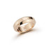 Grant Men's 18K Rose Gold Angled Band Ring - 1