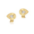 Pear Shape Diamond Layered Huggers - 1