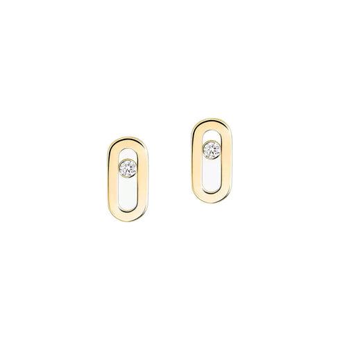 Move Uno Diamond Stud Earrings - 2