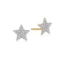 Mini Infinity Star Earrings - 1