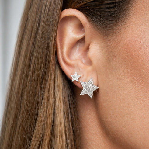 Mini Infinity Star Earrings - 2