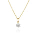 Micro Infinity Star Of David Necklace - 1