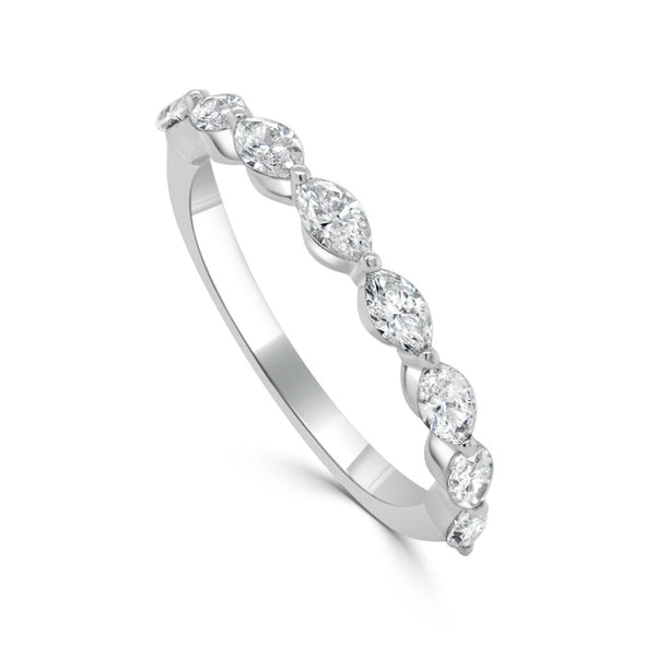 14k Gold & Marquise Diamond Ring - 0.75ct - 1