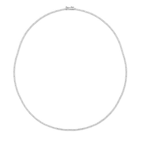 14K Gold & Diamond Tennis Necklace - 1.55ct - 2