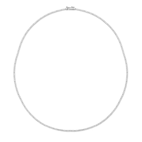 14K Gold & Diamond Tennis Necklace - 1.55ct - 2