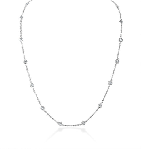 14k Gold & Diamond Necklace - 1.20ct - 1