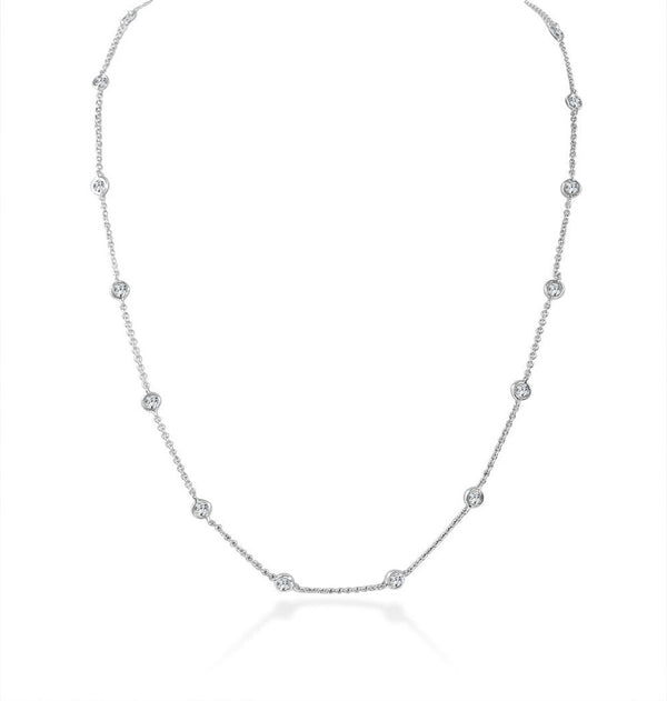 14k Gold & Diamond Necklace - 1.20ct - 1