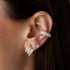 Small Diamond Claire Earrings 18k Yellow Gold - 2