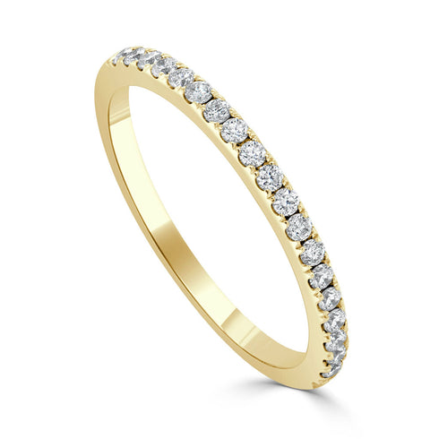14k Gold & Birthstone Stackable Ring - 0.12ct - 0.30ct - 2