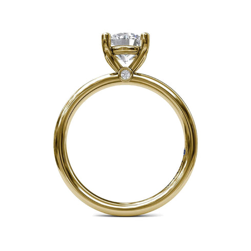 Classic Round Cut Solitaire Engagement Ring - 3