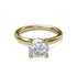 Classic Round Cut Solitaire Engagement Ring - 4