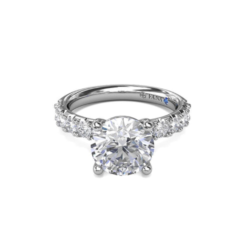 Classic Solitaire Diamond Engagement Ring - 4