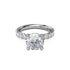Classic Solitaire Diamond Engagement Ring - 4