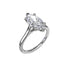 Sparkling Marquise Solitaire Diamond Engagement Ring - 2