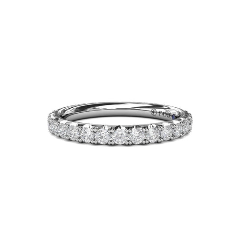 Pave Diamond Anniversary Band - 1