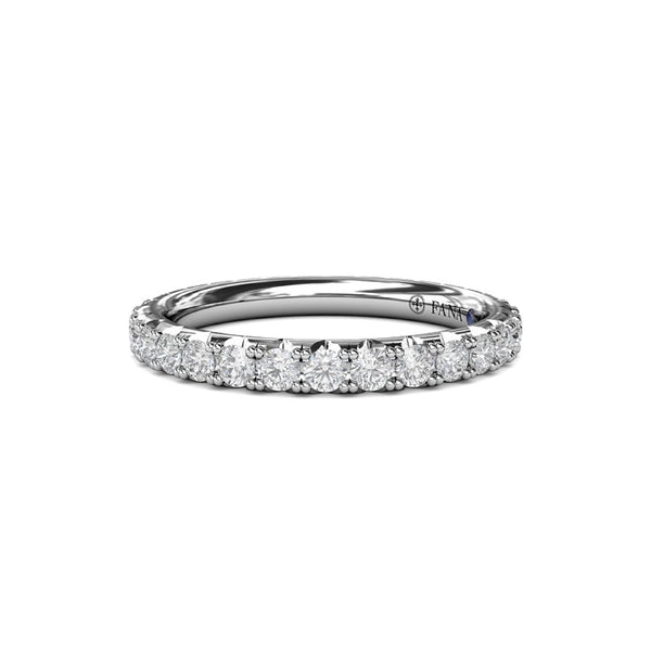 Pave Diamond Anniversary Band - 1