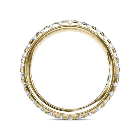 Pave Diamond Anniversary Band - 3
