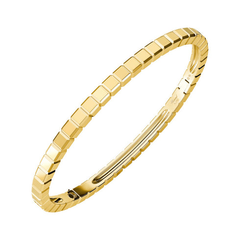 Ice Cube Gold Bangle - 1