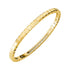 Ice Cube Gold Bangle - 1