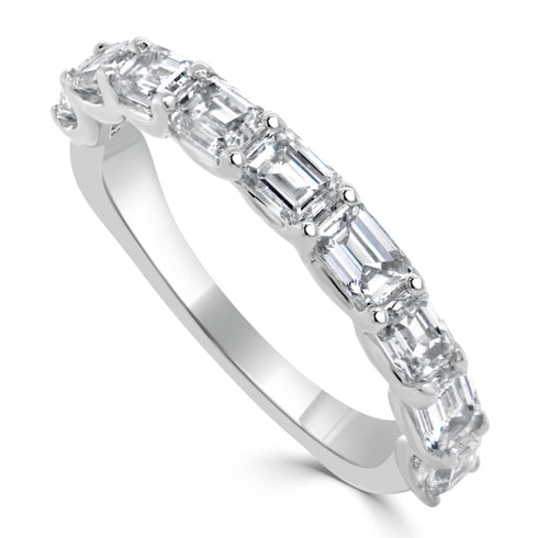 14k Gold & Emerald-Cut Diamond Ring - 1.89ct - 2
