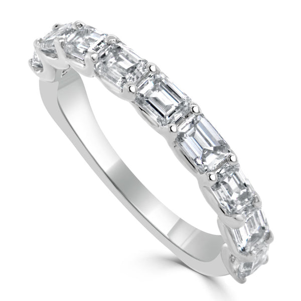 14k Gold & Emerald-Cut Diamond Ring - 1.89ct - 2
