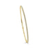 14k Gold & Diamond Flexible Bangle - 0.50ct - 2