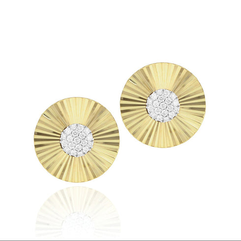 Large Aura Stud Earrings - 1