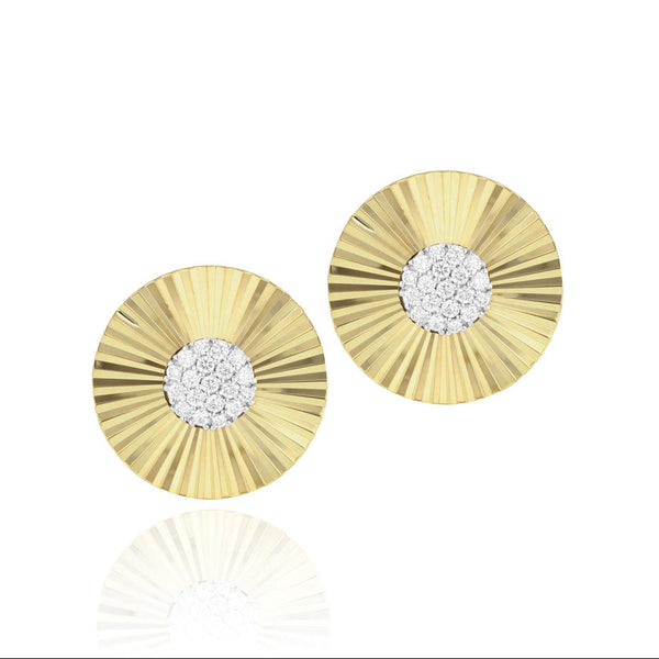 Large Aura Stud Earrings - 1