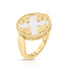 Venetian Medallions Medium Reversible Ring - 3