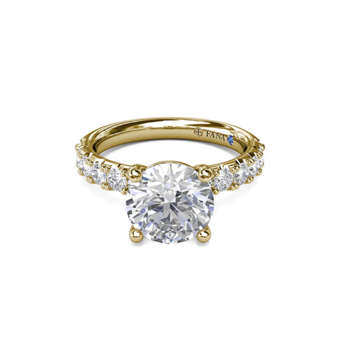 Classic Solitaire Diamond Engagement Ring - 4
