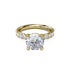 Classic Solitaire Diamond Engagement Ring - 4