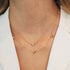 Longhorn Diamond Station Yellow Gold Necklace - 3