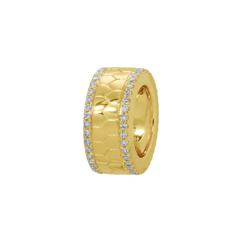 Rondelle Pavé Diamond Pendant (Pendant Only) - 1