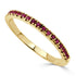 14k Gold & Birthstone Stackable Ring - 0.12ct - 0.30ct - 2