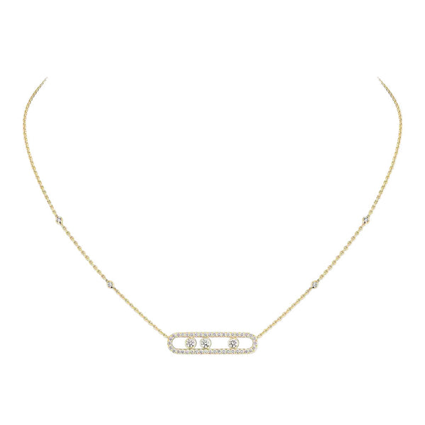 Move Pavé Necklace - 1