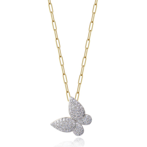 Medium Butterfly Necklace - 1