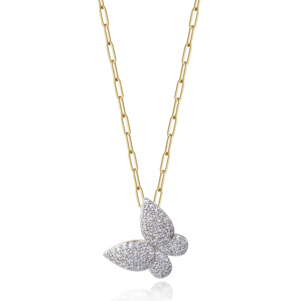 Medium Butterfly Necklace - 1