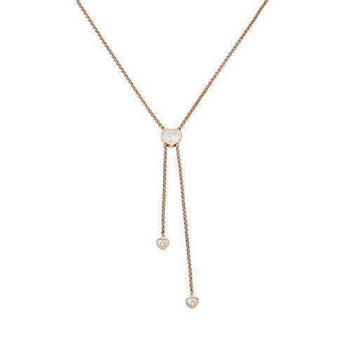 Happy Hearts Rose Gold Necklace - 1