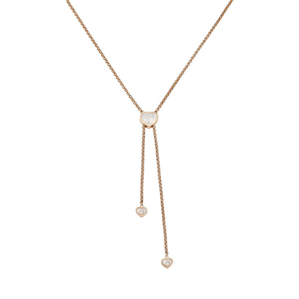 Happy Hearts Rose Gold Necklace - 1