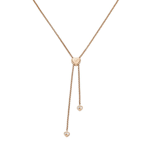 Happy Hearts Rose Gold Necklace - 2