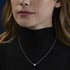 Happy Hearts White Gold Necklace - 2