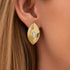 Marquise Shape Diamond Layered Studs - 2