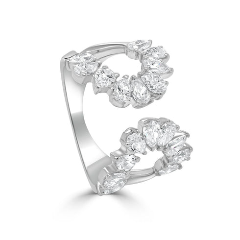14K Gold & Pear Shape Diamond Ring - 1.99ct - 1