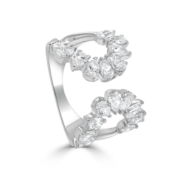 14K Gold & Pear Shape Diamond Ring - 1.99ct - 1