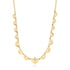Pear Shape Diamond Layered Demi Station Necklace - 1