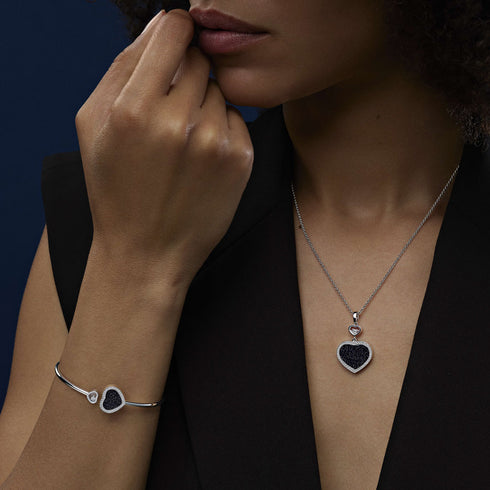 Happy Hearts White Gold Necklace - 3