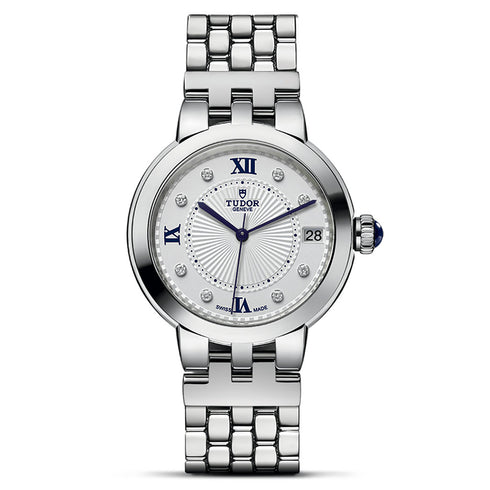 Clair de Rose 34 Diamond Index Watch - 1
