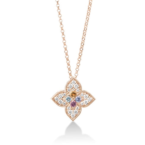 Venetian Princess Carnival Medium Flower Necklace - 1