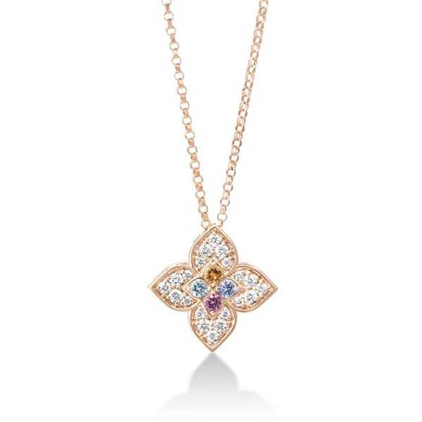 Venetian Princess Carnival Medium Flower Necklace - 1