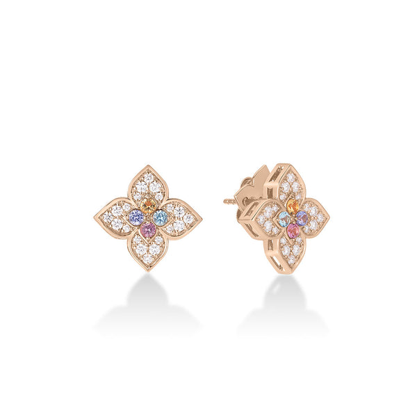 Roberto Coin Venetian Princess Carnival Flower Earrings - 1